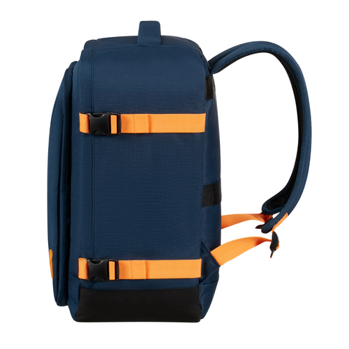 Plecak kabinowy bagaż podręczny American Tourister Take2Cabin 24L Navy/Radiant Orange - 149174-A677