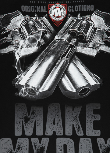 Pit Bull West Coast Crewneck Make My Day 21 Black - 111012900