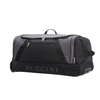 Travel bag on wheels PUCCINI gray with frame large suitcase 114L - DM40315L-4