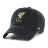 Czapka z daszkiem 47 Brand EPL Liverpool FC Clean Up Black - EPL-MTCLU04GWS-BK