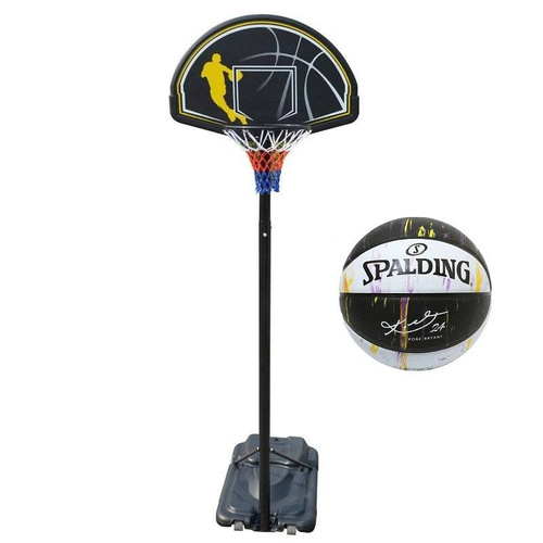 Portable Basketball stand MASTER Street 305 + Spalding Kobe Bryant 24	