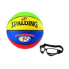 Zestaw Piłka do koszykówki Spalding NBA Junior Rookie Gear + Dryblerki Basketo