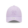 New Era 9FORTY NY New York Yankees League Essential Adjustable Purple Cap - 60298804