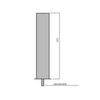 Mounting Sleeve for Posts 120 x 100 mm - Akc000038