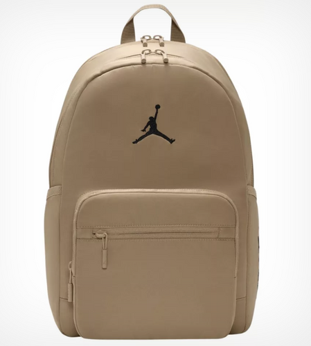 Plecak szkolny sportowy Air Jordan Jam MVP Backpack Beżowy - MA9033-J34