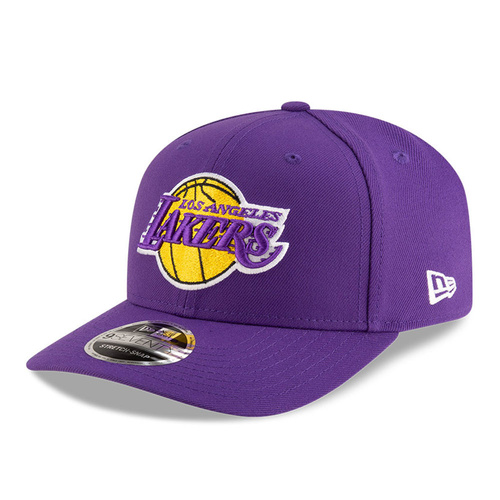 Czapka z daszkiem New Era 9SEVENTY Los Angeles Lakers NBA Team Purple Stretch Snapback - 60755432