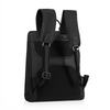 Leather Laptop Backpack Betlewski Cambridge Black  - BPL-01 DDDM