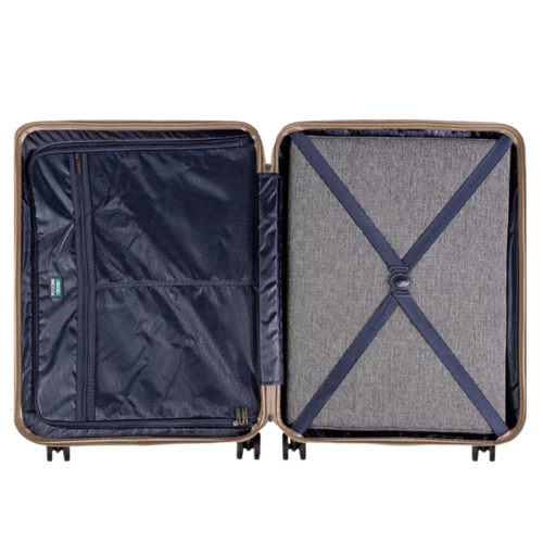 Großer Geräumiger Reisekoffer auf Rollen PUCCINI Polycarbonat 89L PC029A-6.