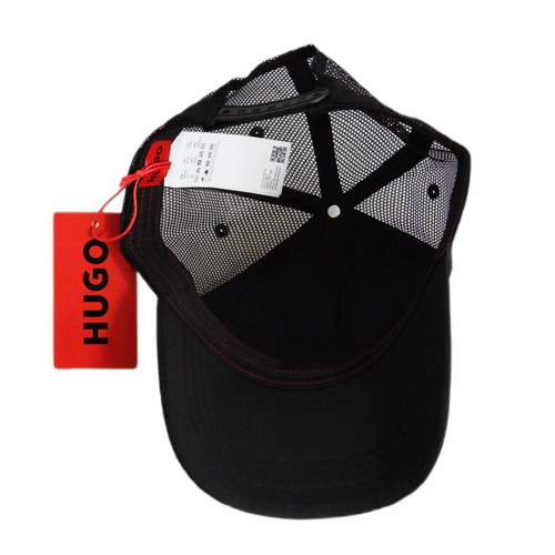 Czapka z daszkiem bejsbolówka Hugo Boss Baseball Trucker Czarna - 50519398-001