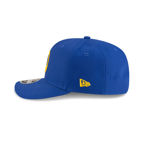 New Era 9SEVENTY Golden State Warriors NBA Team Blue Stretch Snapback - 60755456
