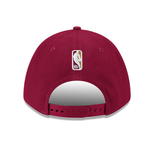 New Era 9FORTY Cleveland Cavaliers NBA Team M-Crown Red Snapback Cap - 60755472