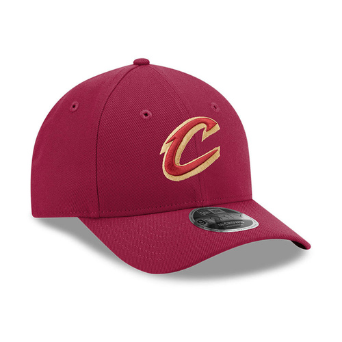 New Era 9FORTY Cleveland Cavaliers NBA Team M-Crown Red Snapback Cap - 60755472