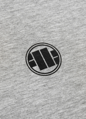 Koszulka męska Pit Bull West Coast Small Logo 140 Szara