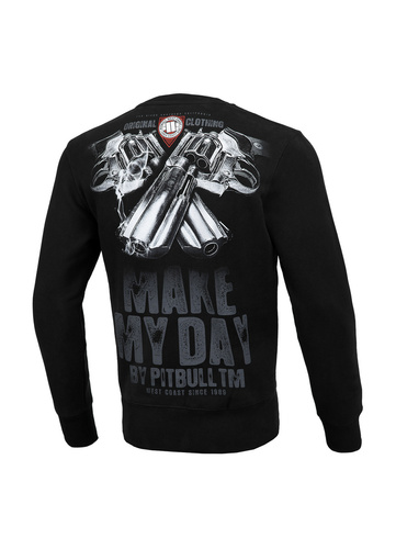 Pit Bull West Coast Crewneck Make My Day 21 Black - 111012900
