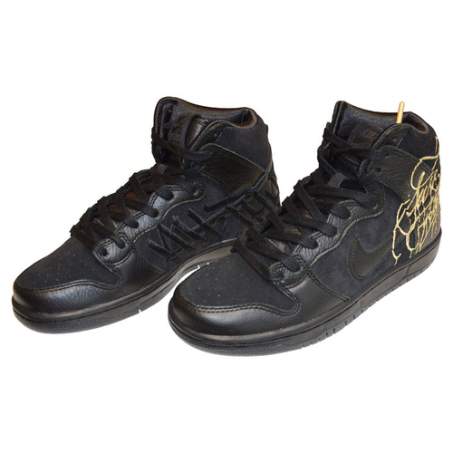 Herren-Sportschuhe Nike SB Dunk High FAUST Schwarz Gold - DH7755-001