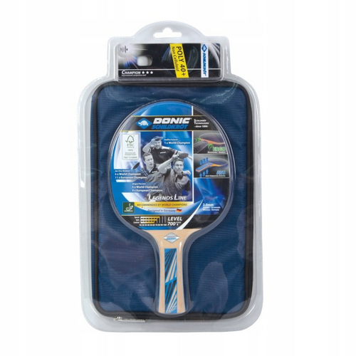 Zestaw rakietka paletka do tenisa stołowego Donic Legends 700 FSC 3 w 1 - MTS788489