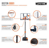  Lifetime Boston 90001 Portable Basketball Sysytem 