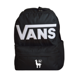 Vans Old Skool Drop V Backpack Black VN000H4ZBLK1 + Custom Lama