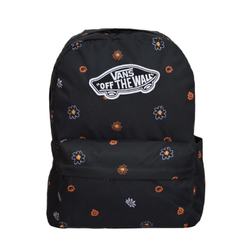 Vans Old Skool Classic Backpack Black Flowers - VN000H4YCYW1