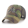 Czapka z daszkiem 47 Brand MLB Atlanta Braves Branson Trucker Camo - B-CBRAN01GWP-CMB