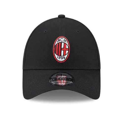 Czapka z daszkiem New Era 9FORTY AC Milan Strapback Czarna - 60363649