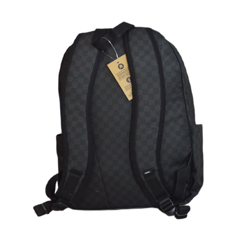 Vans Old Skool Check Backpack black/charcoal - VN000H4XBA51