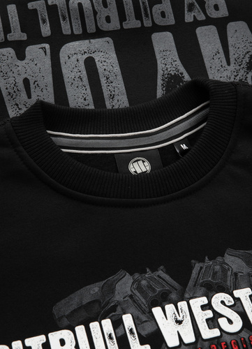 Pit Bull West Coast Crewneck Make My Day 21 Black - 111012900