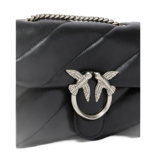 Mini Love Bag Puff Maxi Quilt Black Women's Shoulder Bag - 100039A0F2