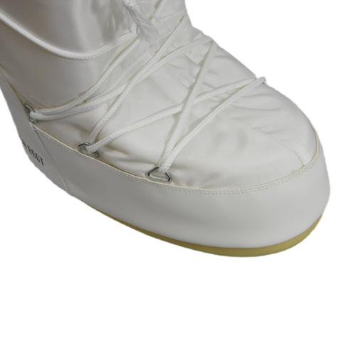 Damskie buty zimowe śniegowce Moon Boot MB Icon Nylon White - 80D1400440-A001