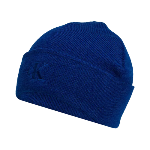 Calvin Klein CK Logo Beanie Blue Winter Hat - LZ04D8076G-IZ4