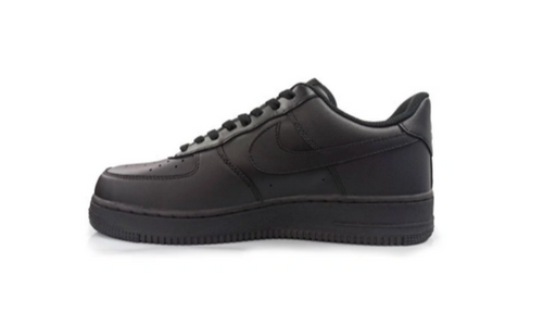 Buty sportowe Nike Air Force 1 Low  LE GS czarne - DH2920-001