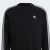 Adidas Adicolor Classics 3-Stripes Crew Sweatshirt Black - GN3487