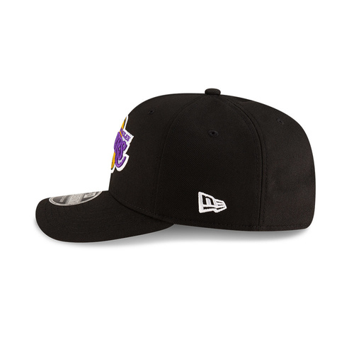 New Era 9SEVENTY Los Angeles Lakers NBA Team Black Stretch Snapback - 60755450