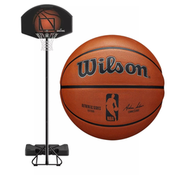 Zestaw do koszykówki Spalding Highlight 44 + Piłka Wilson NBA Authentic