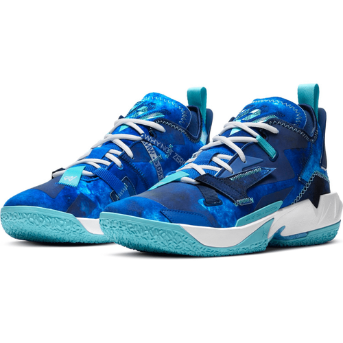 Buty do koszykówki Air Jordan Why Not Zer 0.4 niebieskie - DM1289-401