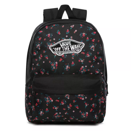 Vans Realm Beauty Floral Black Rucksack - VN0A3UI6ZX3