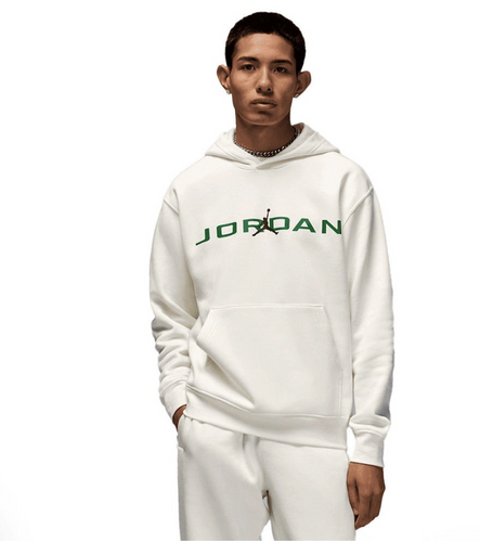 Air Jordan Essentials Fleece Hoodie White - HQ4643-133