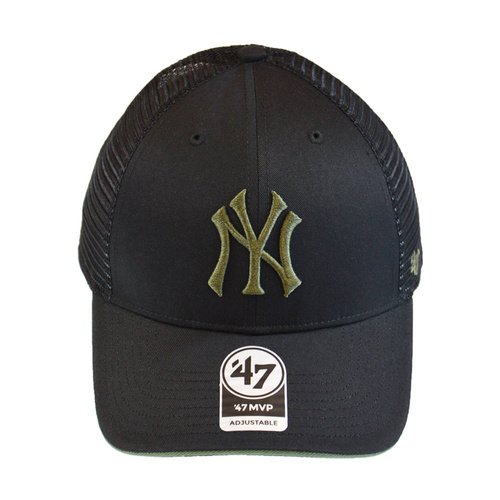 47 Brand MLB New York Yankees Dagwood Trucker Cap Black