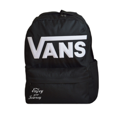 Vans Old Skool Drop V Backpack Black VN000H4ZBLK1 + Custom Enjoy your journey