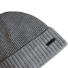 Czapka zimowa wełniana Hugo Boss Virgin Wool Beanie Szara - 50495306-041