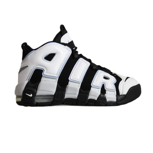 Buty dziecięce sportowe Nike Air More Uptempo GS Kids Shoes Black Cobalt Bliss - DQ6200-001