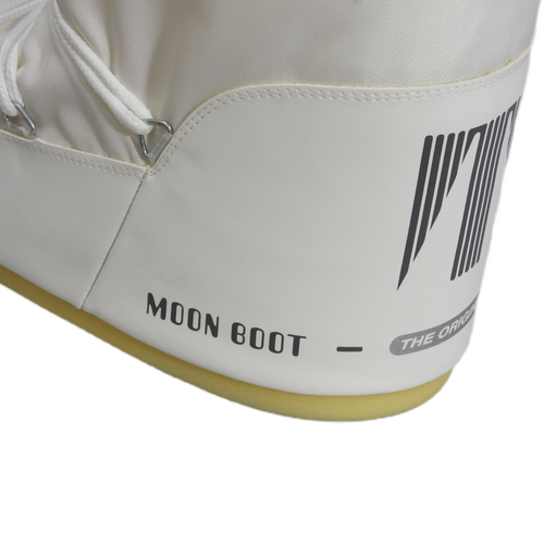 Damskie buty zimowe śniegowce Moon Boot MB Icon Nylon White - 80D1400440-A001
