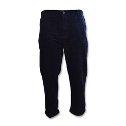 Spodnie dresowe męskie SUIT Toby Corduroy Pants Navy Blazer granatowe - S131405-3096