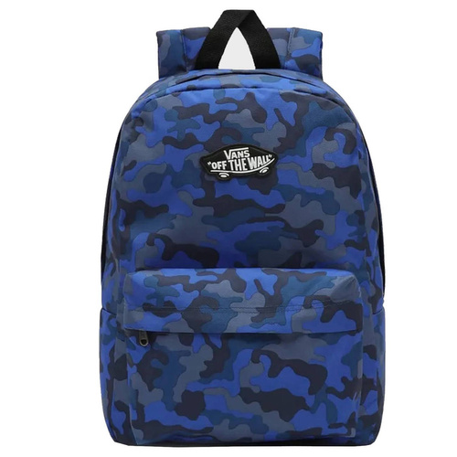 Plecak szkolny młodzieżowy Vans New Skool Kids Blue Camo - VN0002TLBZE