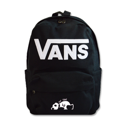 Vans New Skool 18 l Backpack black VN000628BLK1 + Custom Panda