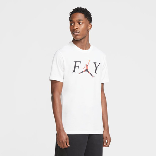 Air Jordan Fly Crew SS Tee White - CN3598-100