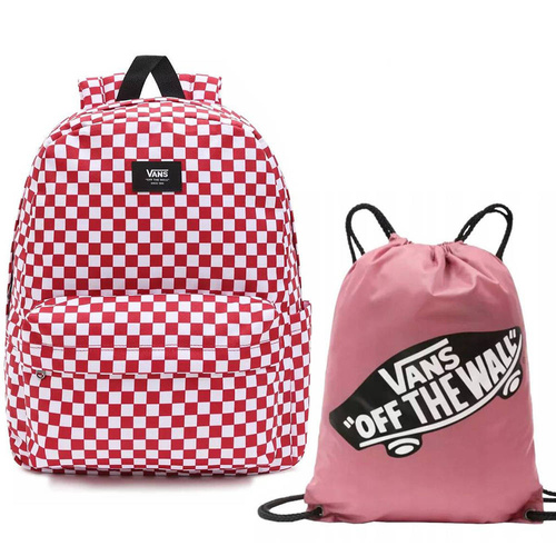 Vans Old Skool Check B Backpack - VN0A5KHRO84 + Benched Bag