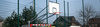 RomiSport two-post basket, 160cm reach, 180x105 backboard, varnished rim + chain net - Kos000051