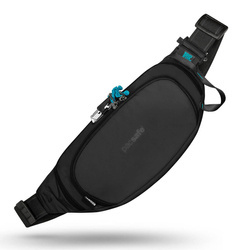 Saszetka biodrowa antykradzieżowa 3,5 l ECO Waist Pack - econyl black - PEC41104138