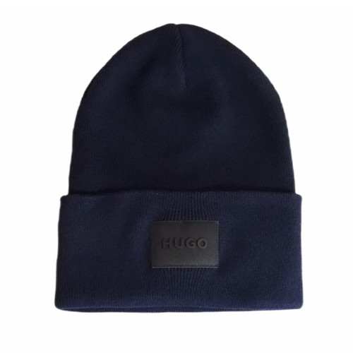 Czapka zimowa Hugo Boss Xevon Beanie Granatowa - 50551508-410